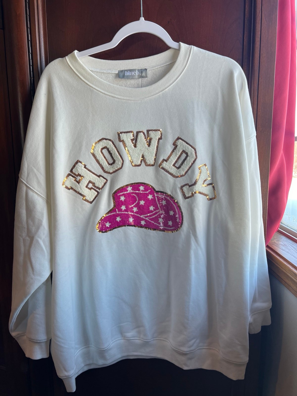 Howdy Cowgirl pullover