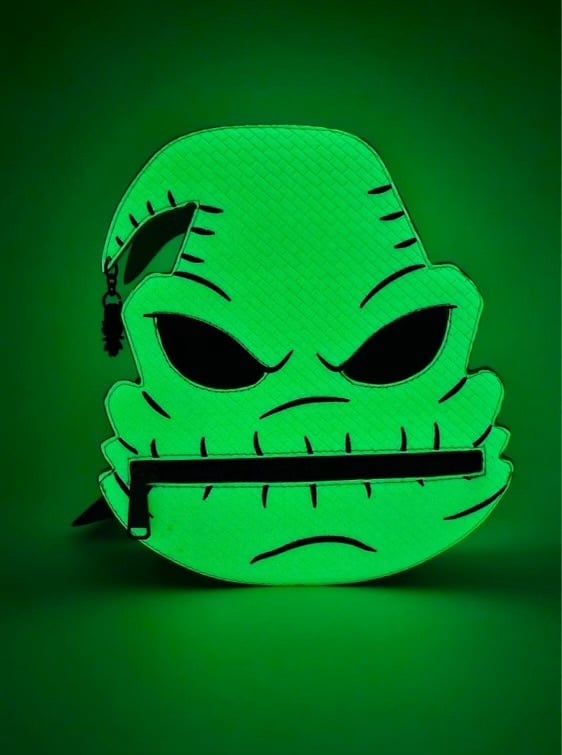 Loungefly Disney The Nightmare Before Christmas Oogie Boogie Glow Crossbody Bag