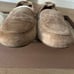 Gianvito Rossi Beige Suede Loafers