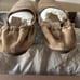 Gianvito Rossi Beige Suede Loafers