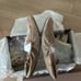 Gianvito Rossi Beige Suede Loafers