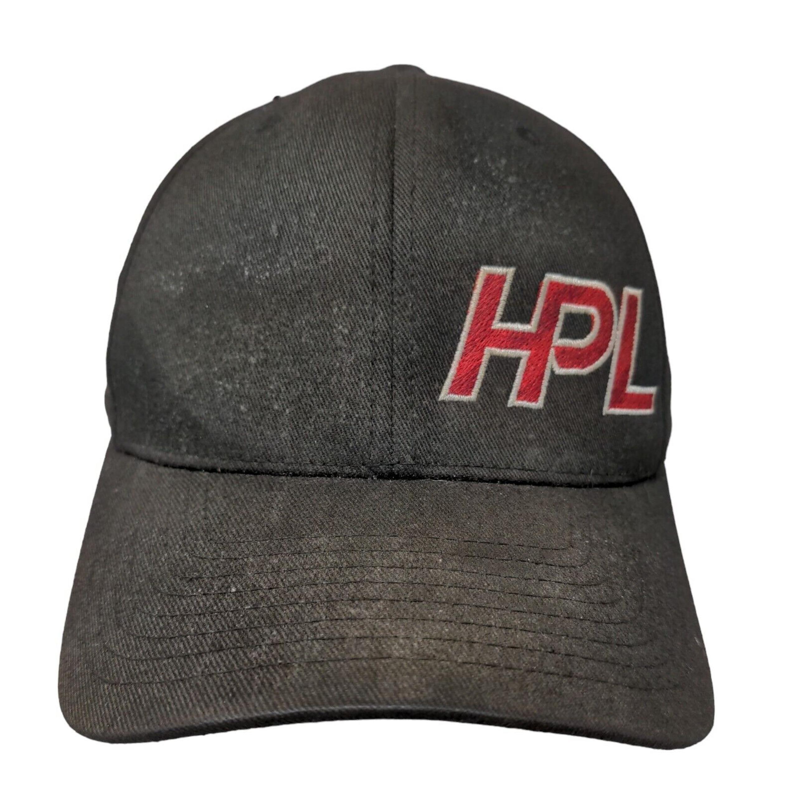 Yupoong Flexfit Men's HPL Superior Lubricants Fitted Hat Black S-M Embroidered