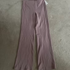 Lululemon ribbed Softstreme flared pants
