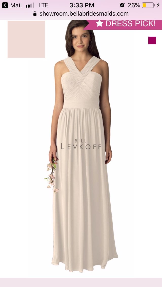 Champagne Long Dress