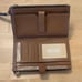 Authentic Michael Kors Adele Logo Stripe Smartphone Wallet