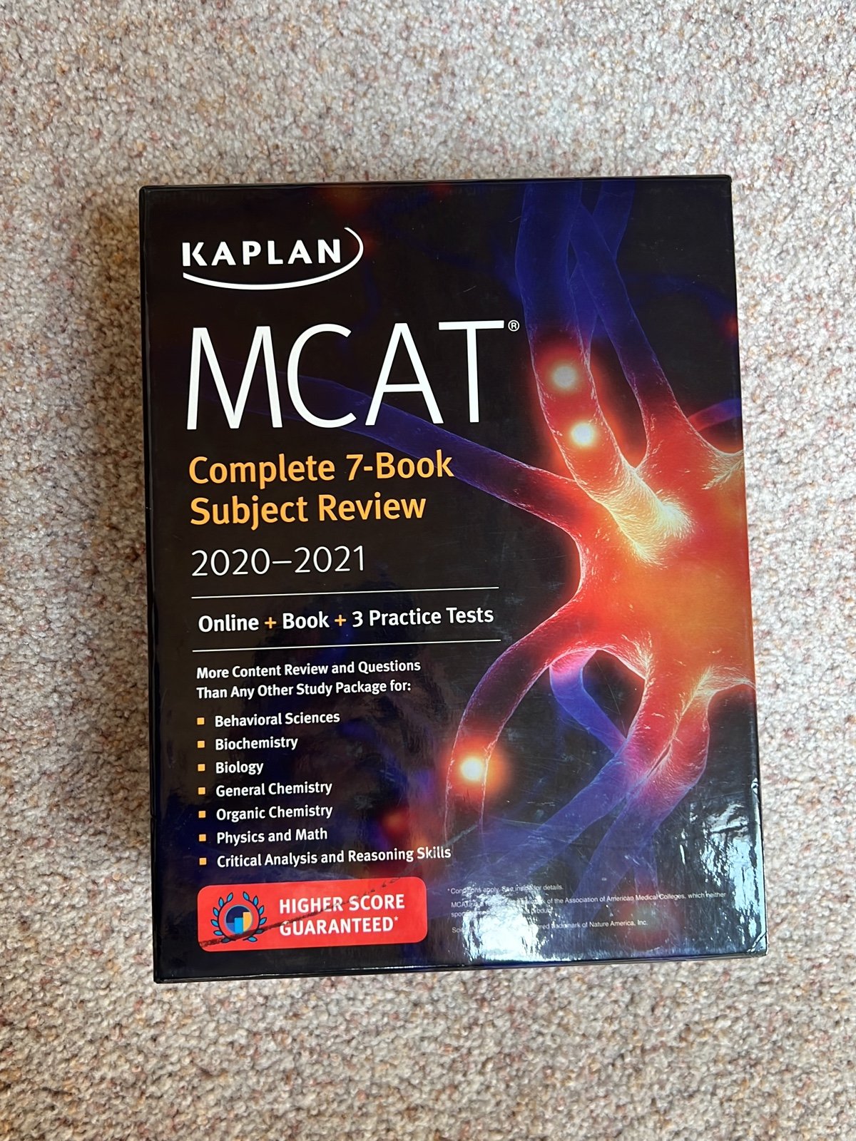 Kaplan MCAT Complete 7-Book Subject Review