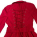 NWT Anthropologie Elevenses Corset Trench Jacket Women's 4 Red Classic Elegant
