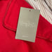 NWT Anthropologie Elevenses Corset Trench Jacket Women's 4 Red Classic Elegant