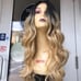 Ombré Deep Wave Lacefront Wig