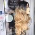 Ombré Deep Wave Lacefront Wig