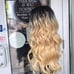 Ombré Deep Wave Lacefront Wig