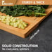 Kitchen Chopping Board with Set of 3