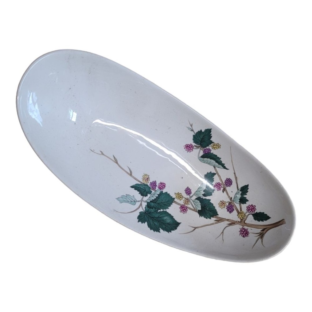 Vintage Mulberry by Hall Celery Serving Platter
