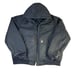Carhartt Mens Large Spell Out Insulated Hooded Coat Black