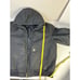Carhartt Mens Large Spell Out Insulated Hooded Coat Black