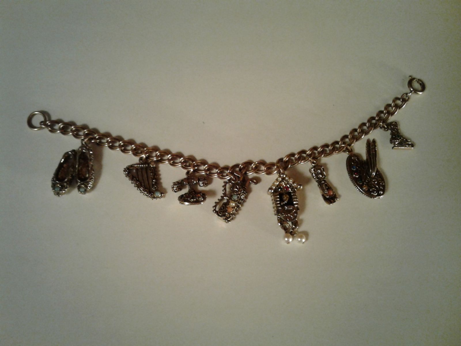 Vintage Charm Bracelet made in Germany
