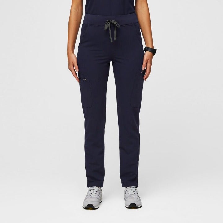 Figs High Waisted Yola™ Skinny Scrub Pants 2.0 (Navy)