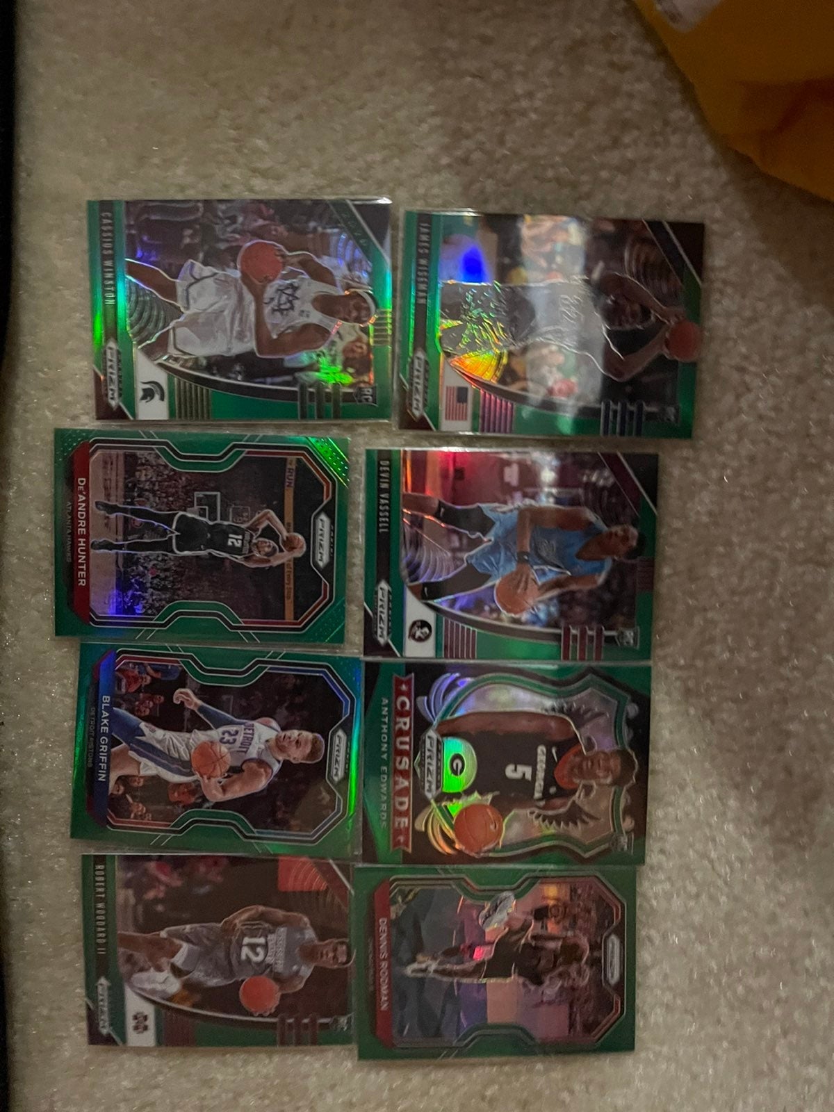 Prizm basketball cards set