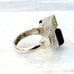 Trifari Modernist Pave Ring