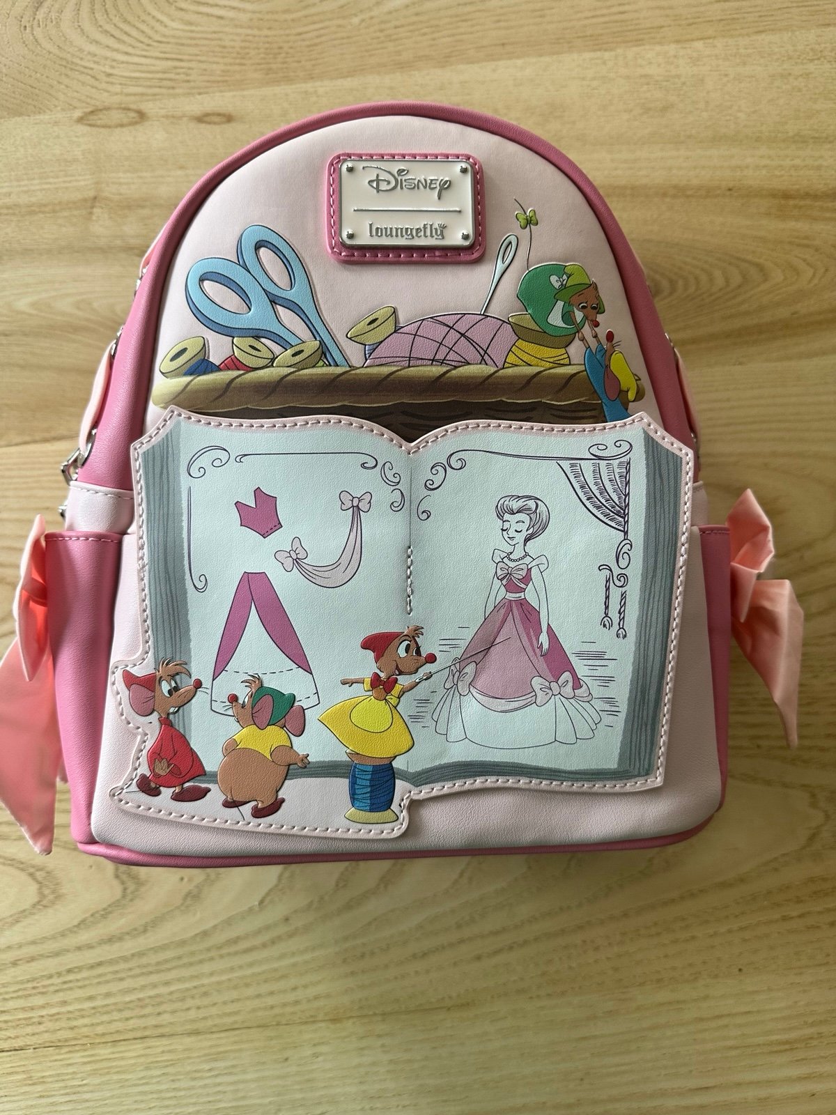 Loungefly Cinderella Mice Dressmakers Mini Backpack
