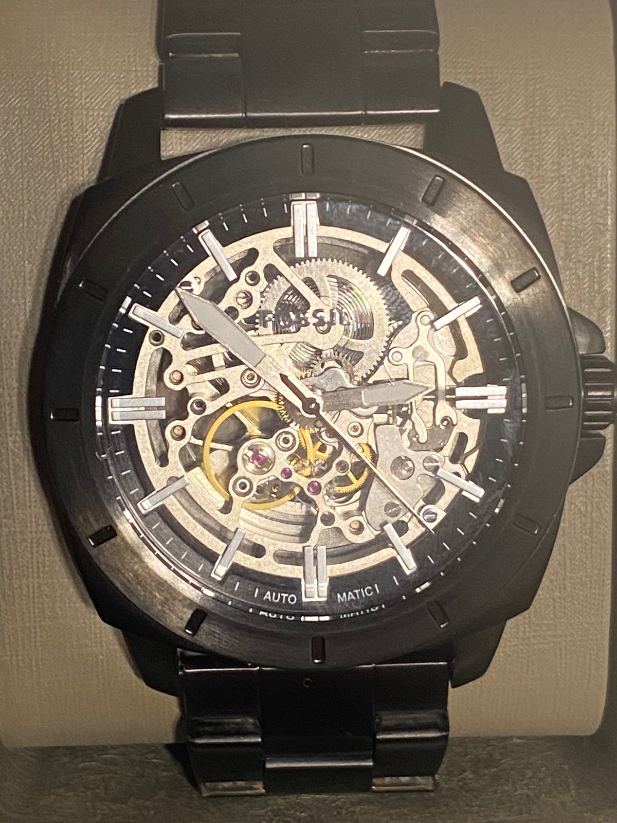 Privateer Sport Mechanical Black Stainless Steel Watch