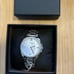 Coach Greyson Watch With 36mm Silver White Perl Face & Silver Bracelet