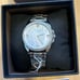 Coach Greyson Watch With 36mm Silver White Perl Face & Silver Bracelet