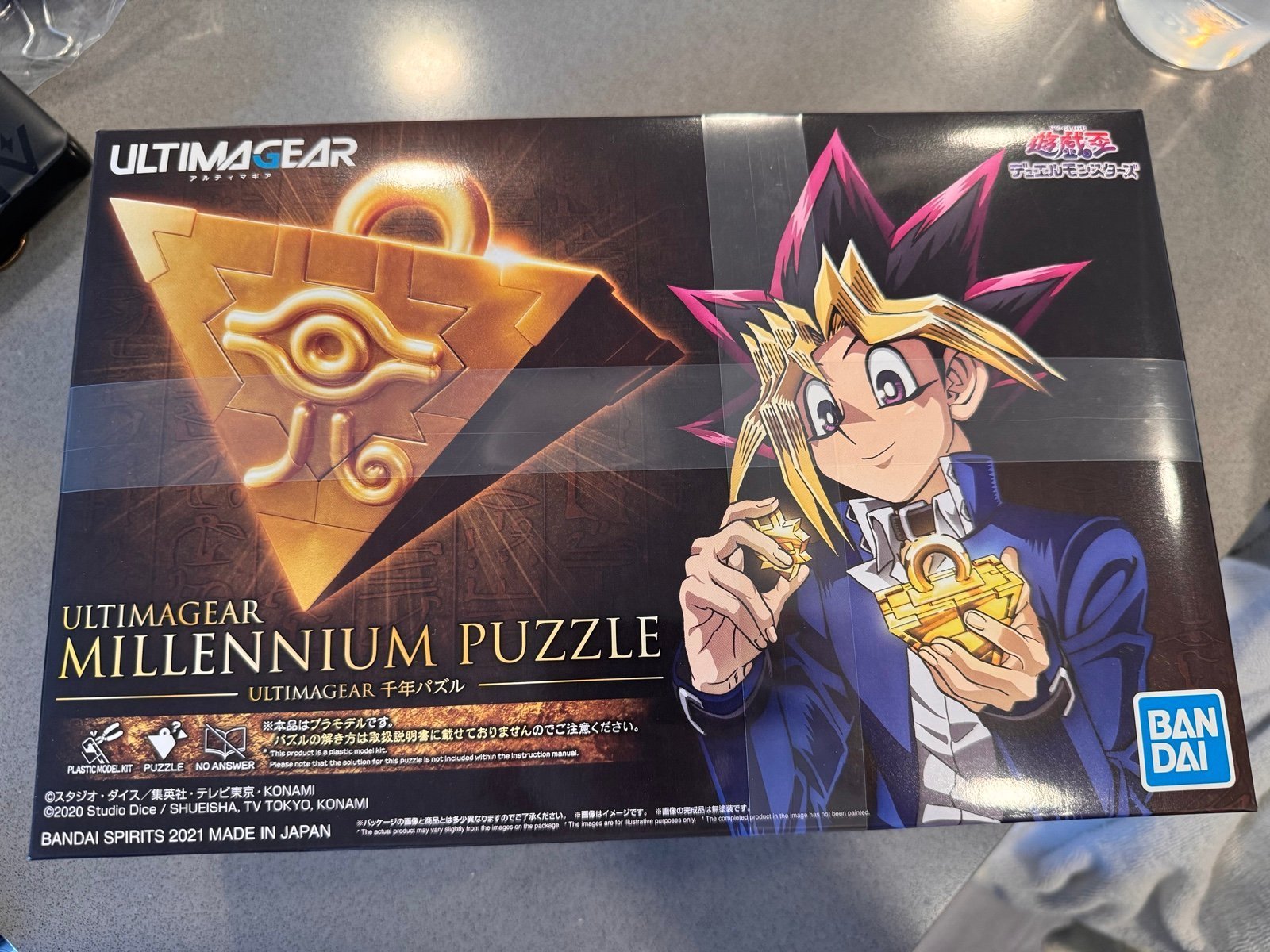 Ultimagear Yu-Gi-Oh Millennium Puzzle Bandai