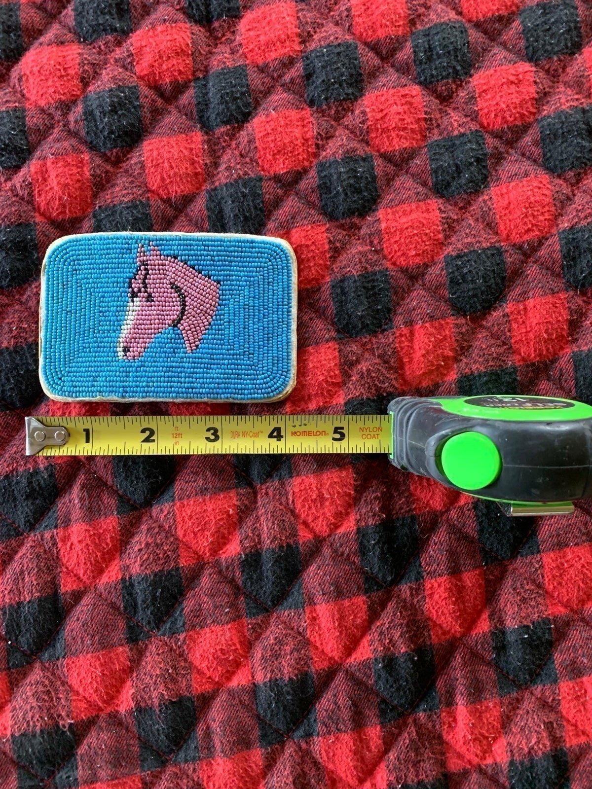 Native American belt buckle