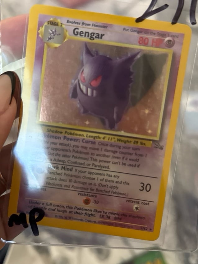 gengar Fossil holo