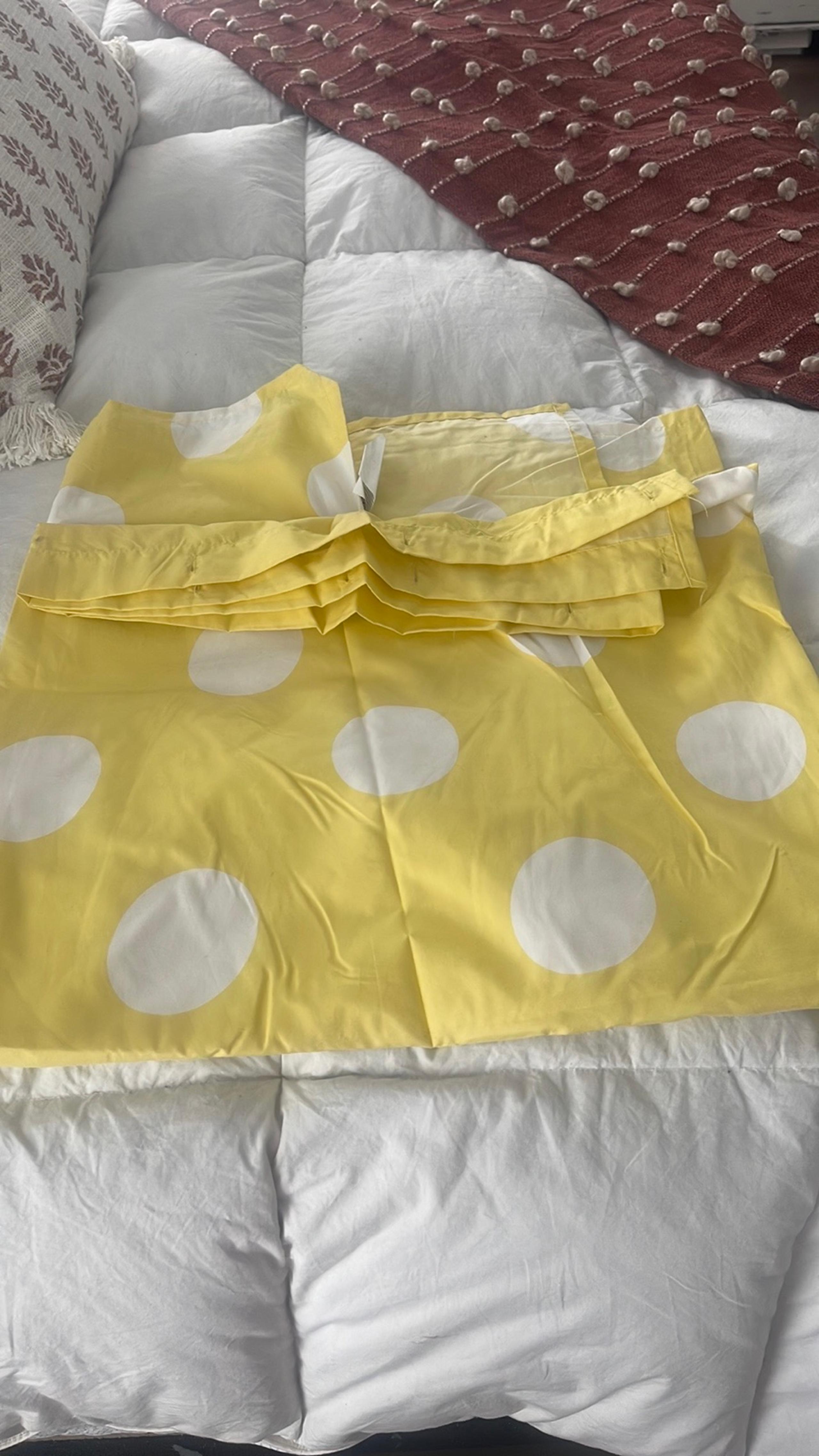 Jay Franco Polka Dot Shower Curtain.
