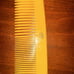 Vintage Art Deco Ivory Celluloid Vanity Set-Mirror/comb/EMBOSSED MONOGRAM