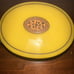 Vintage Art Deco Ivory Celluloid Vanity Set-Mirror/comb/EMBOSSED MONOGRAM