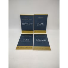 Lot of 4 Jeremiah Bible Study Books New Testament - Matthew Mark Luke Romans