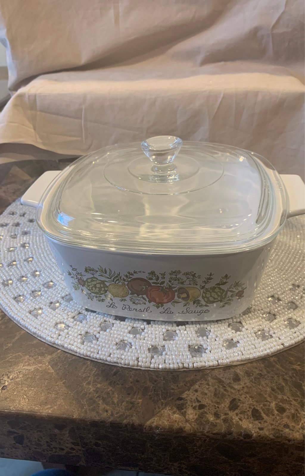 pyrex spice of life le persil 1.5 quart