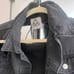 Black Ripped Denim Jacket