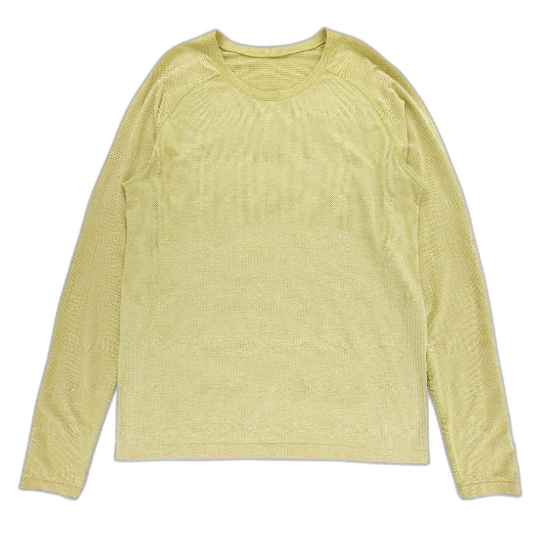 NEW Lululemon Metal Vent Tech Long Sleeve Shirt 2.0 Auric Gold Dew Green Large