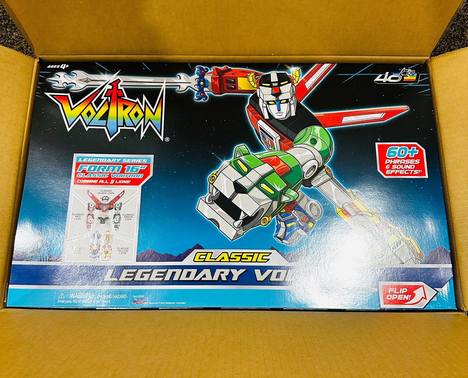 Voltron 40th Anniversary set