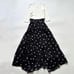 Apuweiser-riche New with Tag, Docking Dress, Dot Flare, White