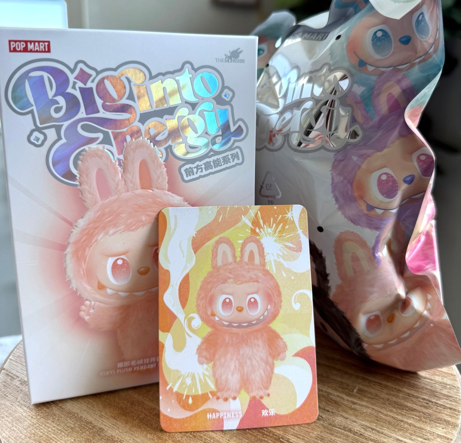 Happiness - Pop Mart The Monsters Labubu Big Into Energy