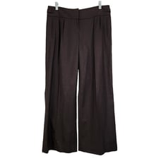 Rebecca Taylor Women's Size 8 Wide Leg Wool Dress Pants