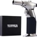 Kitchen Torch Gray, Dual Flame Butane Torch Gun for Candles And Creme Brulee & M