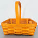 Longaberger Handmade Baskets Pie Basket with Riser and Protector Dated 2002