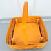 Longaberger Handmade Baskets Pie Basket with Riser and Protector Dated 2002