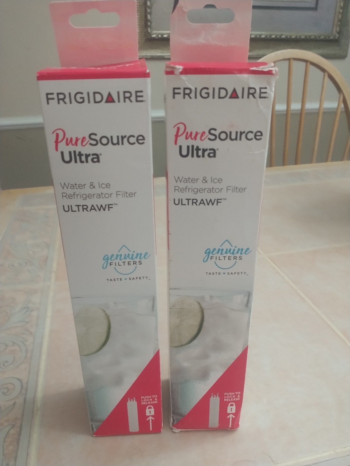 Set /2 Frigidaire refrigerator water filter