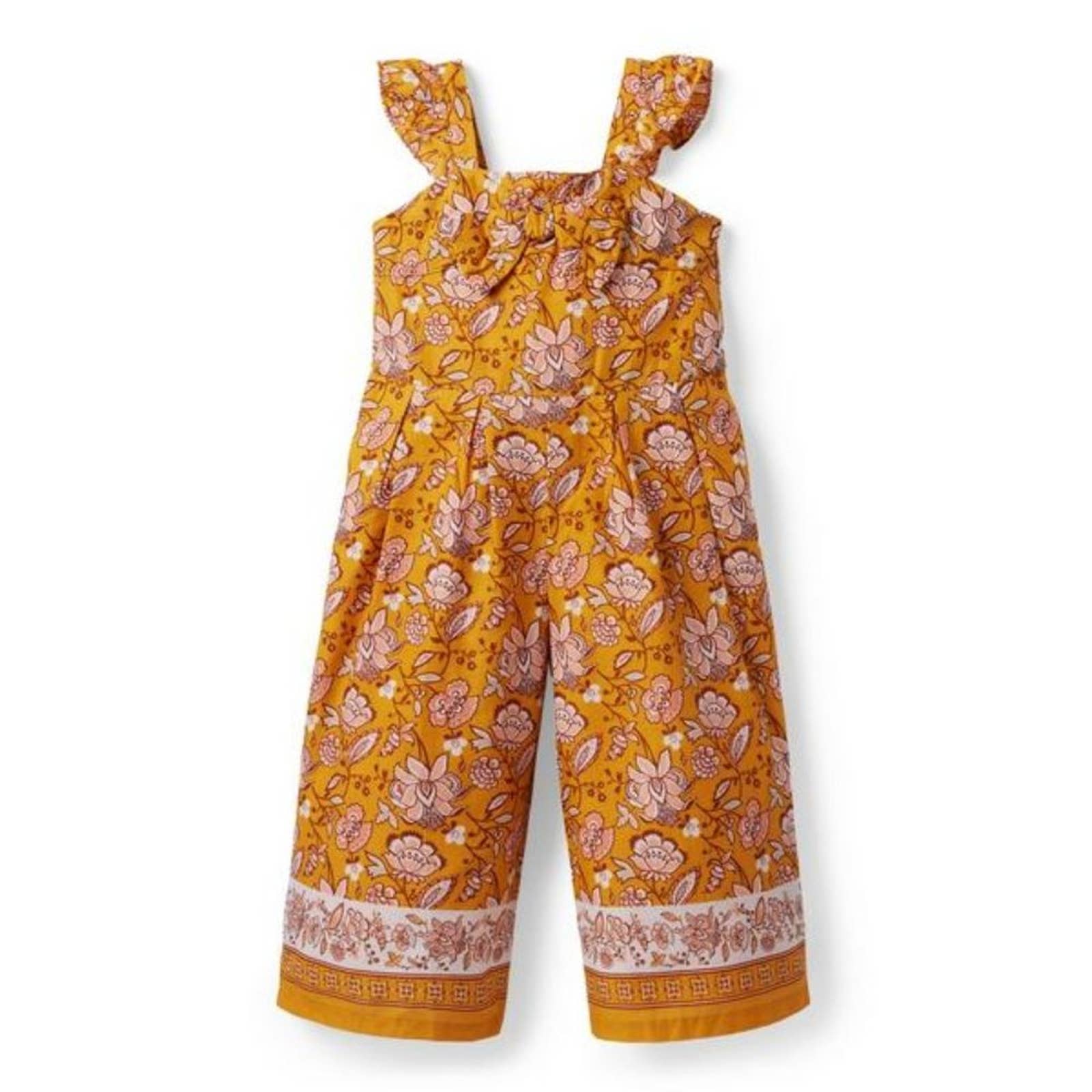 Janie and Jack | FLORAL PAISLEY BOW JUMPSUIT