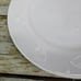 Thomson Pottery SEASHELLS Embossed Rim White Ceramic Lunch Salad Plates Set of 4