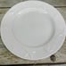 Thomson Pottery SEASHELLS Embossed Rim White Ceramic Lunch Salad Plates Set of 4