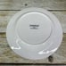 Thomson Pottery SEASHELLS Embossed Rim White Ceramic Lunch Salad Plates Set of 4