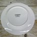 Thomson Pottery SEASHELLS Embossed Rim White Ceramic Lunch Salad Plates Set of 4